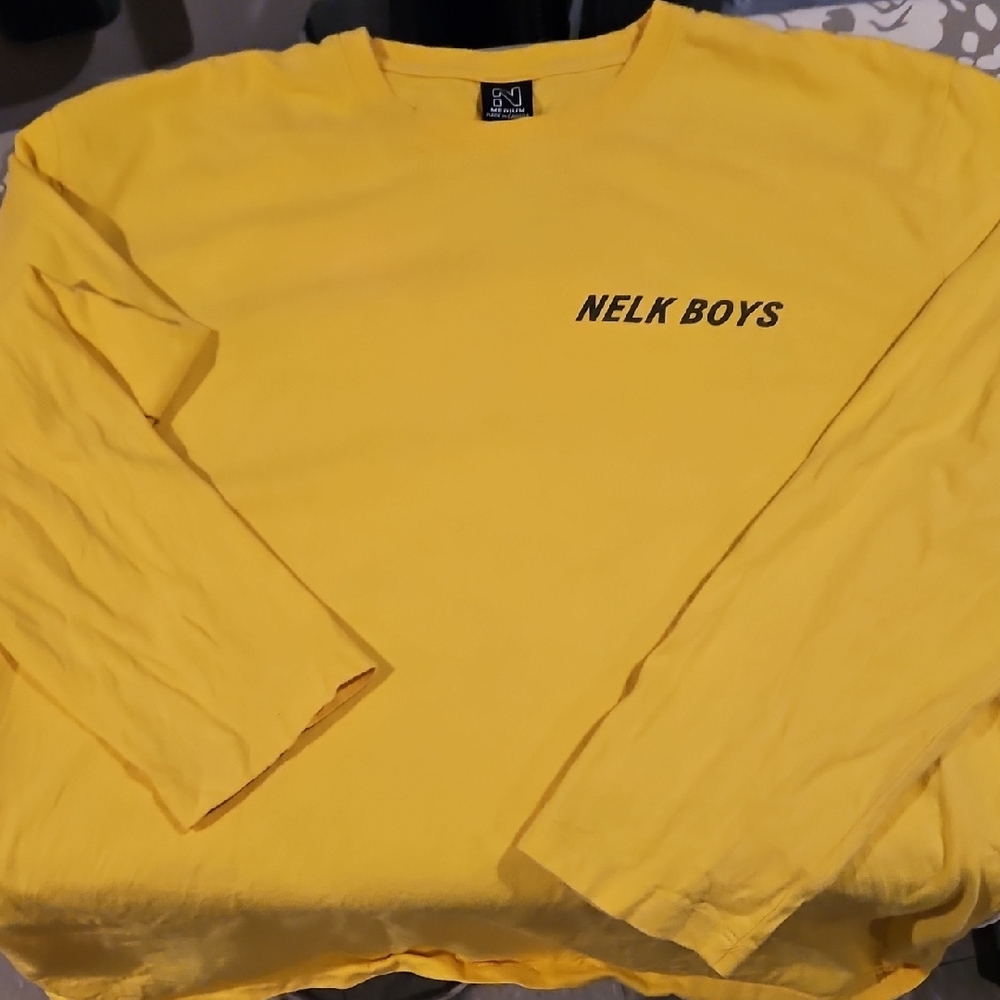 Yellow Long Sleeve, NELK Boys Shirt